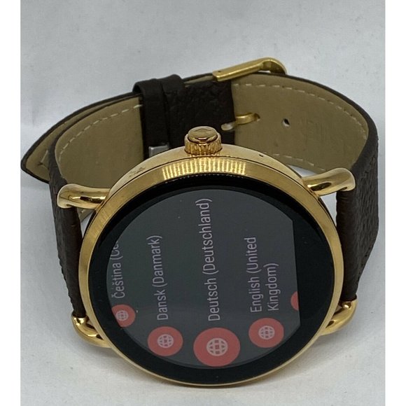 Fossil Gen 3 Authentic Genuine Smart Watch Custom Band FTW2102 LT256